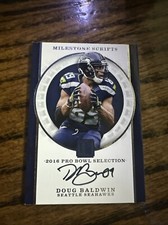 2017 Panini Pantheon Milestone Scripts #23 Doug Baldwin 90/99