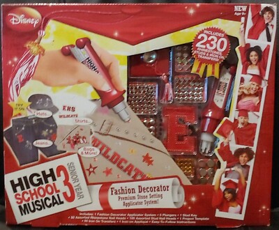 NEW IN BOX: Disney High School Musical 3 -  Fashion Decorator Applicator System