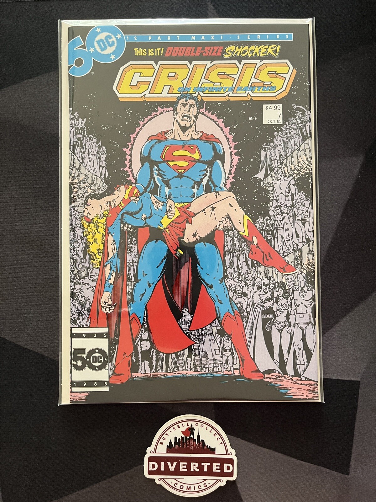 Crisis on Infinite Earths #7 (Facsimile Edition Cvr A George Perez