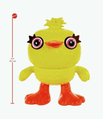 Disney Pixar Toy Story Ducky Figure with Movie-Inspired Details