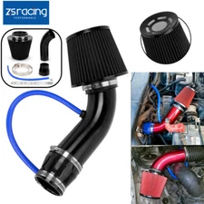 3“/76mm Car Cold Air Intake Filter Induction Kit Pipe Power Flow Hose System