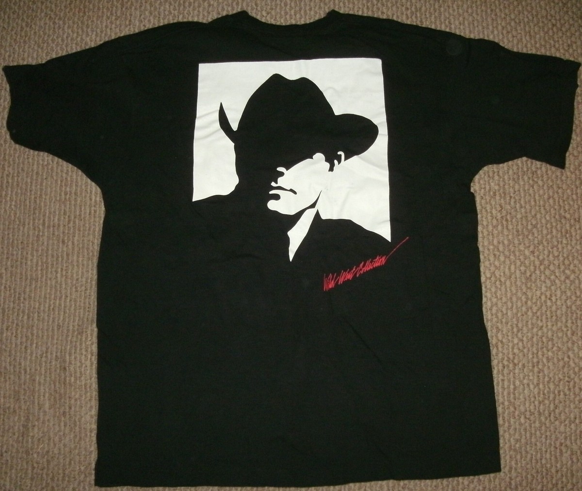 80s 90s マルボロ Tシャツ Wild West Collection Vintage Marlboro Wild West Collection T-Shirt--Size: XLarge