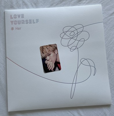 BTS LYS Love Yourself: Ihr Album 12' Vinyl mit Jimin Fotokarte