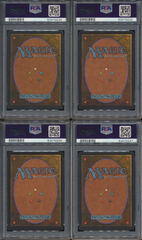 HUGE 16 Card Lot 1994 MTG Magic The Gathering Revised all PSA 9 MINT | eBay