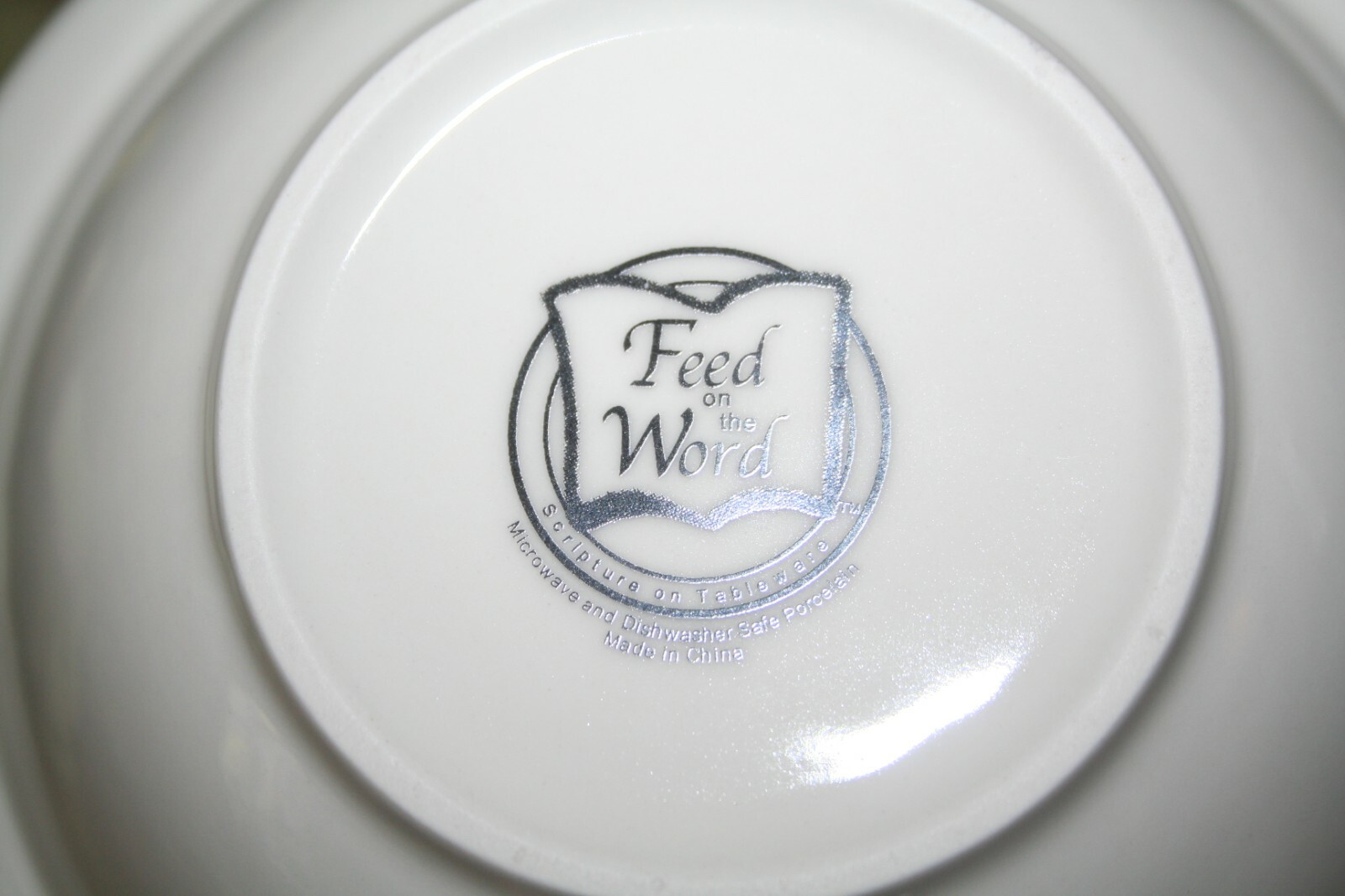 Feed on the Word Faith Collection  Soup/Cereal Bowl