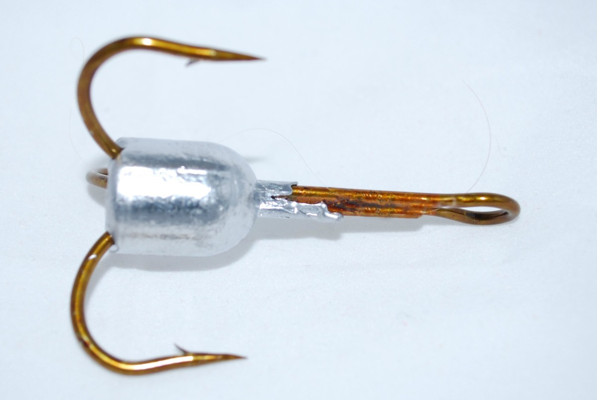 6 EACH, TREBLE HOOK WEIGHTED 12/0 FOR SNAGGING SPOONBILL, GATOR, CATFISH | eBay 6 EACH, TREBLE HOOK WEIGHTED 12/0 FOR SNAGGING SPOONBILL, GATOR, CATFISH | eBay