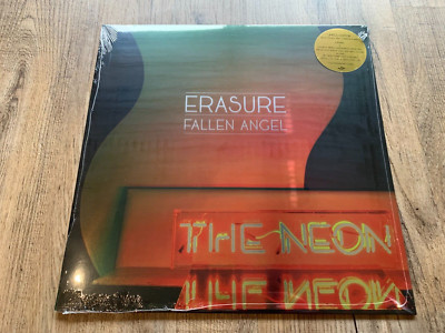 Erasure   Fallen Angel - Neon Orange Color 12'' Vinyl Maxi Single   2020 NEW OVP