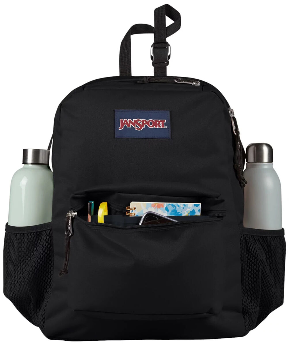 JanSport Unisex Black Adaptive Central Backpack (JS0A7ZN9008 JanSport Unisex Black Adaptive Central Backpack (JS0A7ZN9008