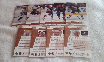 2000-01 Upper Deck Hockey Part. Base Set 231-299 Pick cards that you want/need.