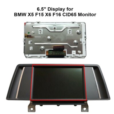 2013年　　X5　F15　純正　ヘッドユニット　モニター　画面　セット REPLACEMENT LCD Display BMW X3 F25, X4 F26, X5 F15, X6 F16 CID65