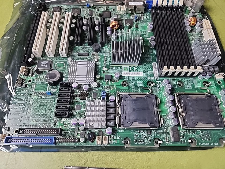 Supermicro X7DCL-I Server Board Combo | Intel Xeon E5405 | 24GB DDR2 ECC K2 - Image 2 of 4
