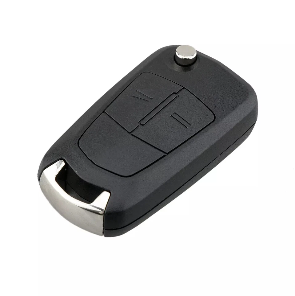 For Vauxhall Opel Corsa D Astra H Zafira 2 Button Remote Flip Key Fob Case Shell - Image 3 of 4