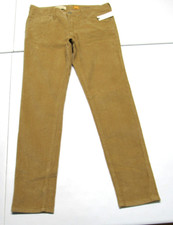 NEW Anthropologie Pilcro Letterpress Skinny Brown Stretch Corduroy Pant Size 28