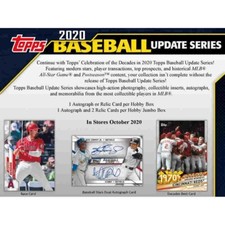 2020 TOPPS UPDATE SERIES BASEBALL HTA JUMBO FACTORY sealed NEW 20TOBUS-J