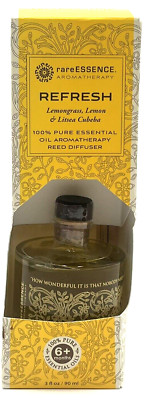 RareEarth RareESSENCE Reed Diffuser 90ml, Refresh 90 Milliliter New In Box