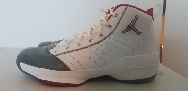 Air Jordan 19 XIX SE White / Flint Grey / Deep Red - Mens Size 12 | eBay