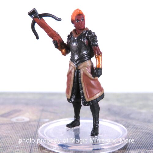 Fangs and Talons ~ FIRE GENASI FIGHTER #16 Icons of the Realms D&D miniature - Picture 1 of 3
