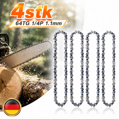 4 x Sägekette 30cm 1/4P 64TG 1.1mm passend Husqvarna Stihl MSA 120 140 160 193T