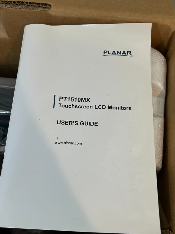 NEW Planar PT1510MX Black 15" Touchscreen 1024 x 768 - Image 3 of 4
