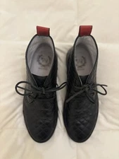 Del Toro Black Quilted Chukka Size 9 Men’s