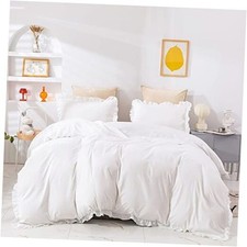 White Comforter Set Bedding Comforter Set Plain California King Ruffle White