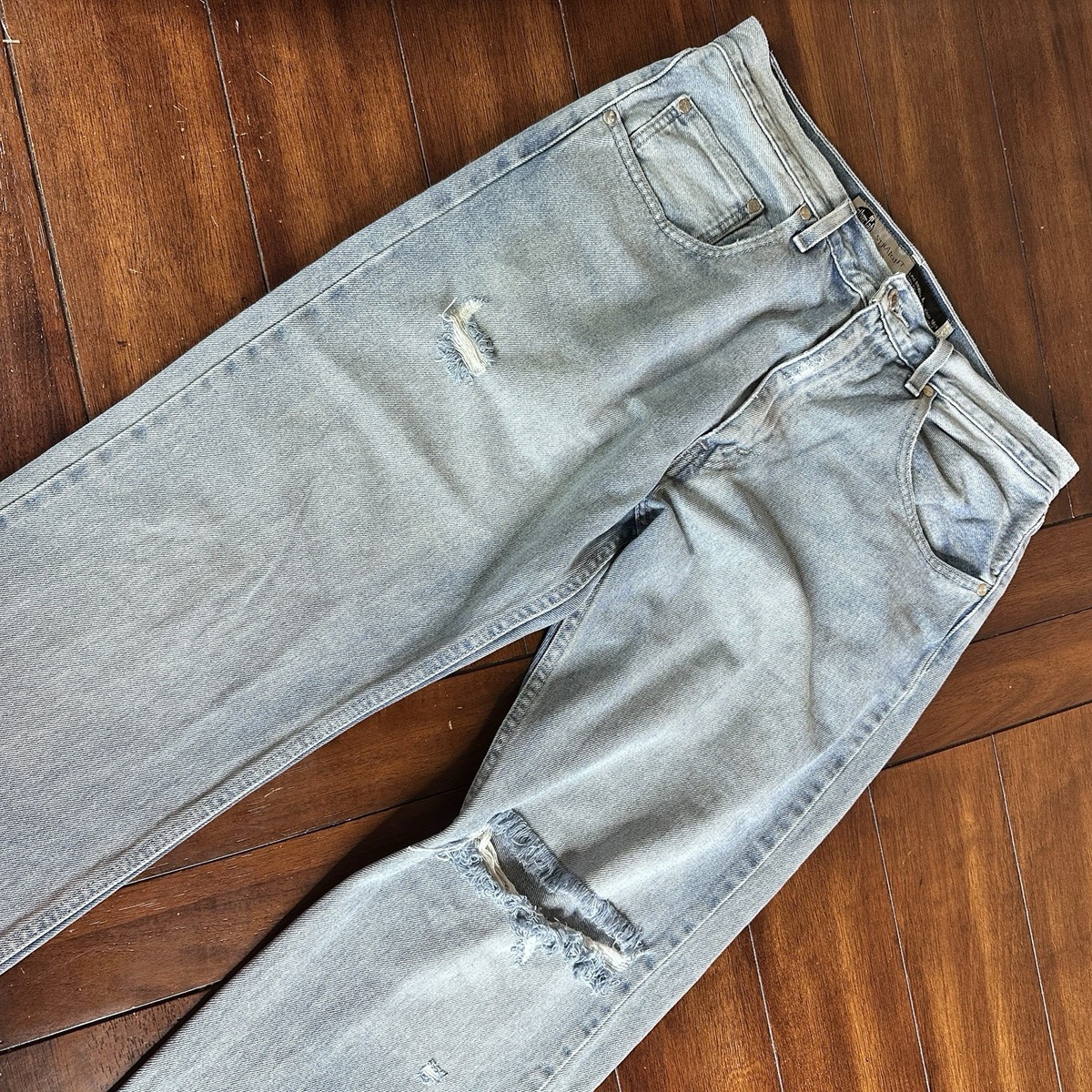 Vintage Levis Silver Tab Jeans Mens 34x30 Blue Straight 90s Y2K