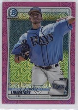 2020 Bowman Chrome Prospects Mega Box Pink Mojo Refractor Matthew Liberatore 0q3