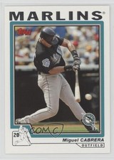 2004 Topps Miguel Cabrera #575 0w8