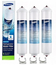 3 Pack Genuine Samsung Aqua Pure DA29-10105J HAFEX/EXP Fridge Water Filter Cartr