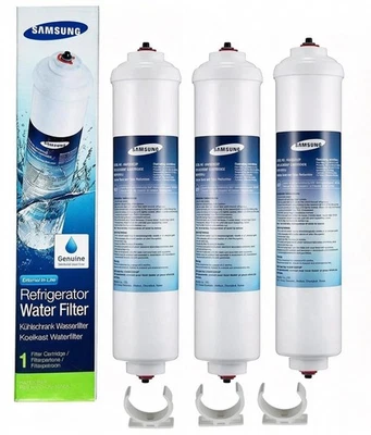 3 Pack Genuine Samsung Aqua Pure DA29-10105J HAFEX/EXP Fridge Water Filter Cartr - Image 1 of 4
