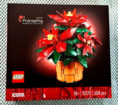 Lego Icons 10370 Weihnachtsstern (Botanical Collection) - Neu & OVP