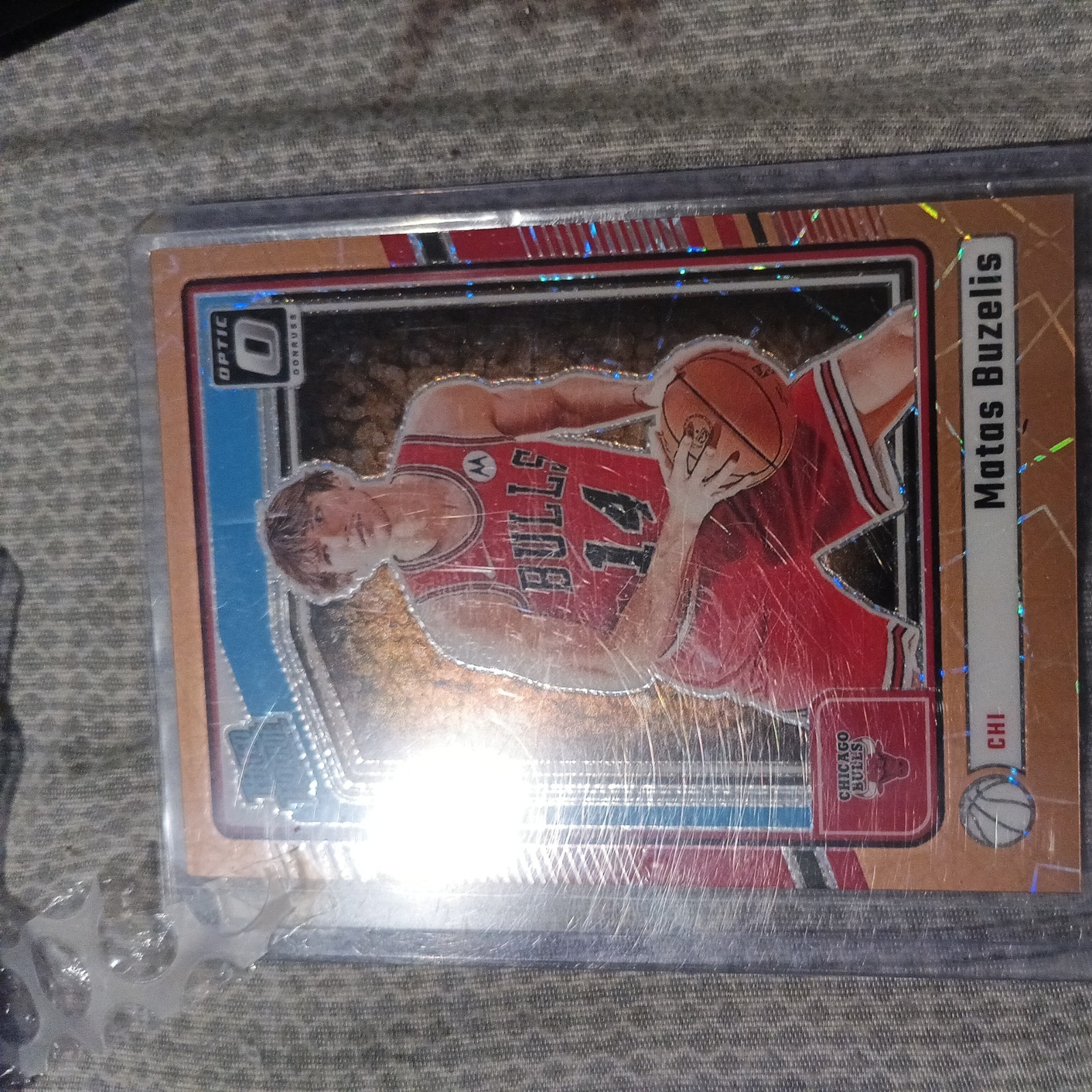 2024-25 Donruss Optic #271 Matas Buzelis Bronze Velocity #/125