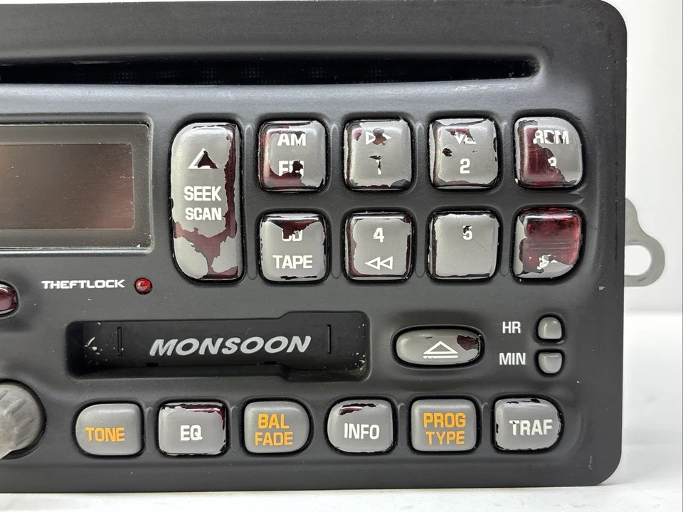 Pontiac Grand Am Am Fm 2000-2001 Cassette CD Monzón Radio Reproductor 10311744 Foto 2 de 4