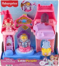 Fisher-Price Little People Disney Princess Shimmer  Glow Dress Shop Playset