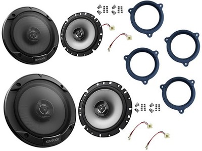 Kenwood Lautsprecher für Renault Megane IV RFB Bj 16   23 Tür vorne hinten 600 W