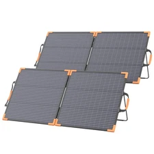 2x 100W Solar Panel Charger for Ecoflow Portable Power Station DELTA 2 DELTA 3 