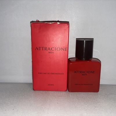 New Attracione Men Perfume De Feremonios 25ml/ Damaged Box