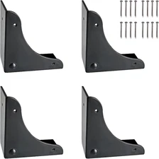 4PCS Metal Corner Protector, Box Corners Decorative Furniture Corner Protectors,