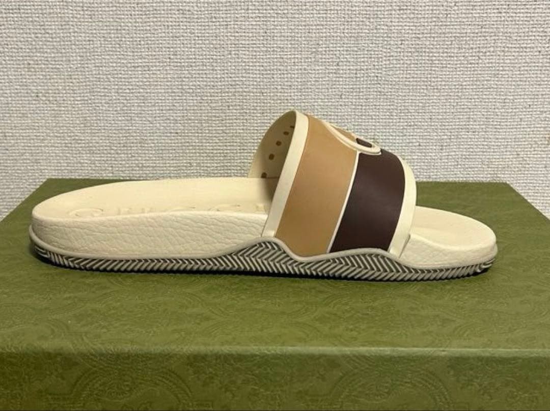 Gucci Interlockng G Slide Sandals With Logo Size 7 US About 7.5 For Men thumbnail 21