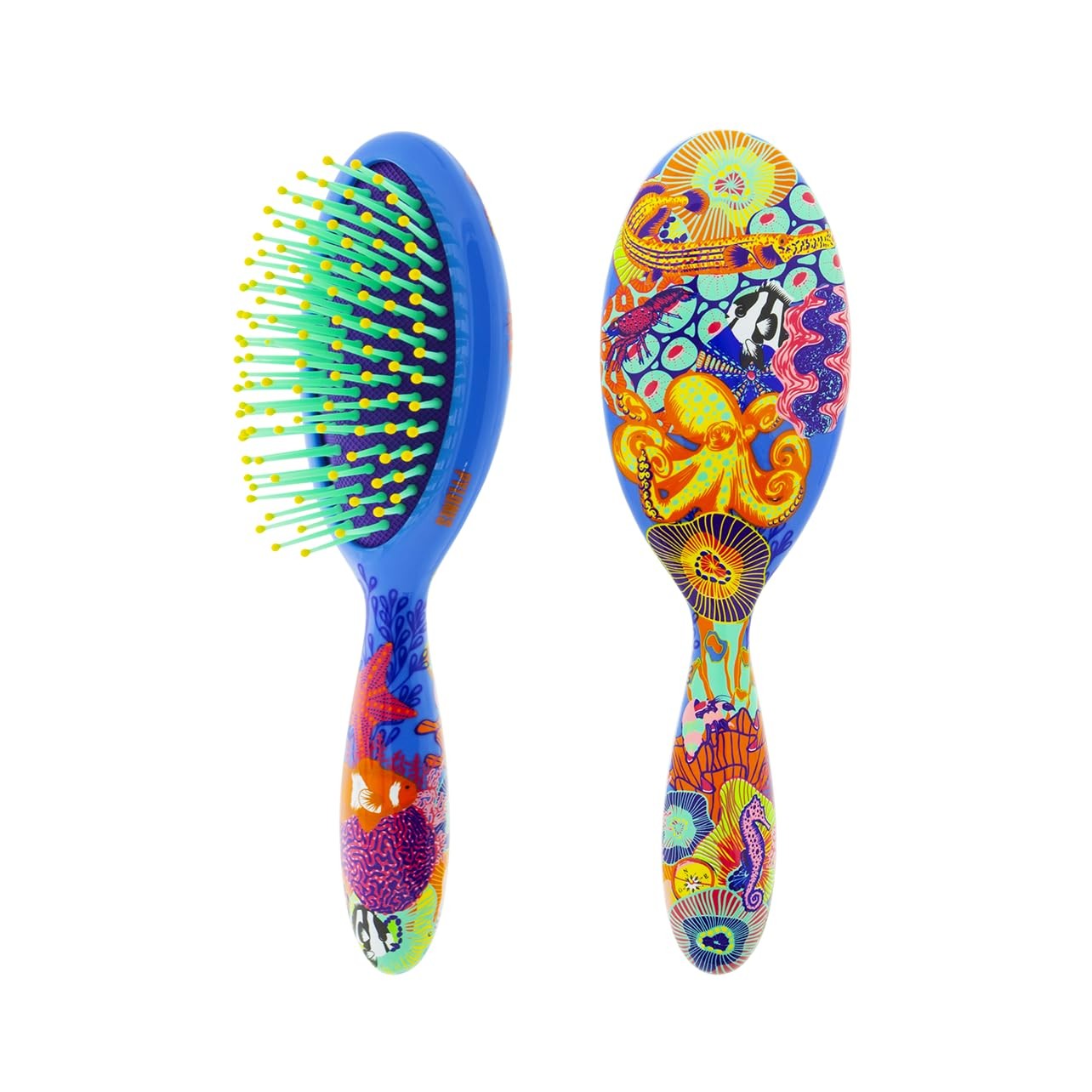 Petite brosse à cheveux Ladypop Small sans douleur pour démêler les nœuds rebelles en voyage