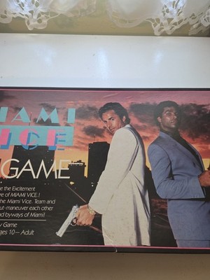 Miami Vice Miami Vice: The Game Strategy Board Game 2-4 Players 10+