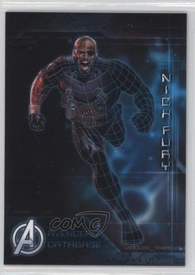 2015 Upper Deck Marvel Avengers: Age of Ultron Avengers' Database Nick Fury 5d7