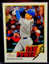 2026 Topps Heritage Shohei Ohtani Raw Power #RP-SO Los Angeles Dodgers