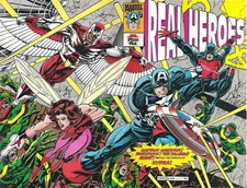 Real Heroes (Marvel) #3 VF/NM; Marvel | Pizza Hut Captain America - w/Bag+Board