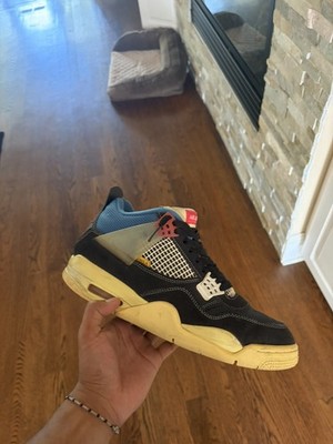 Size 10.5 - Jordan 4 Retro x Union LA Off Noir