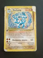 Machamp Holo 8/102 Set Base Italiano Prima Edizione Wizards Carta Pokémon A17
