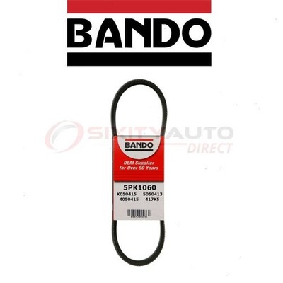 Bando Alternator and Water Pump Serpentine Belt for 2005-2014 Volkswagen so