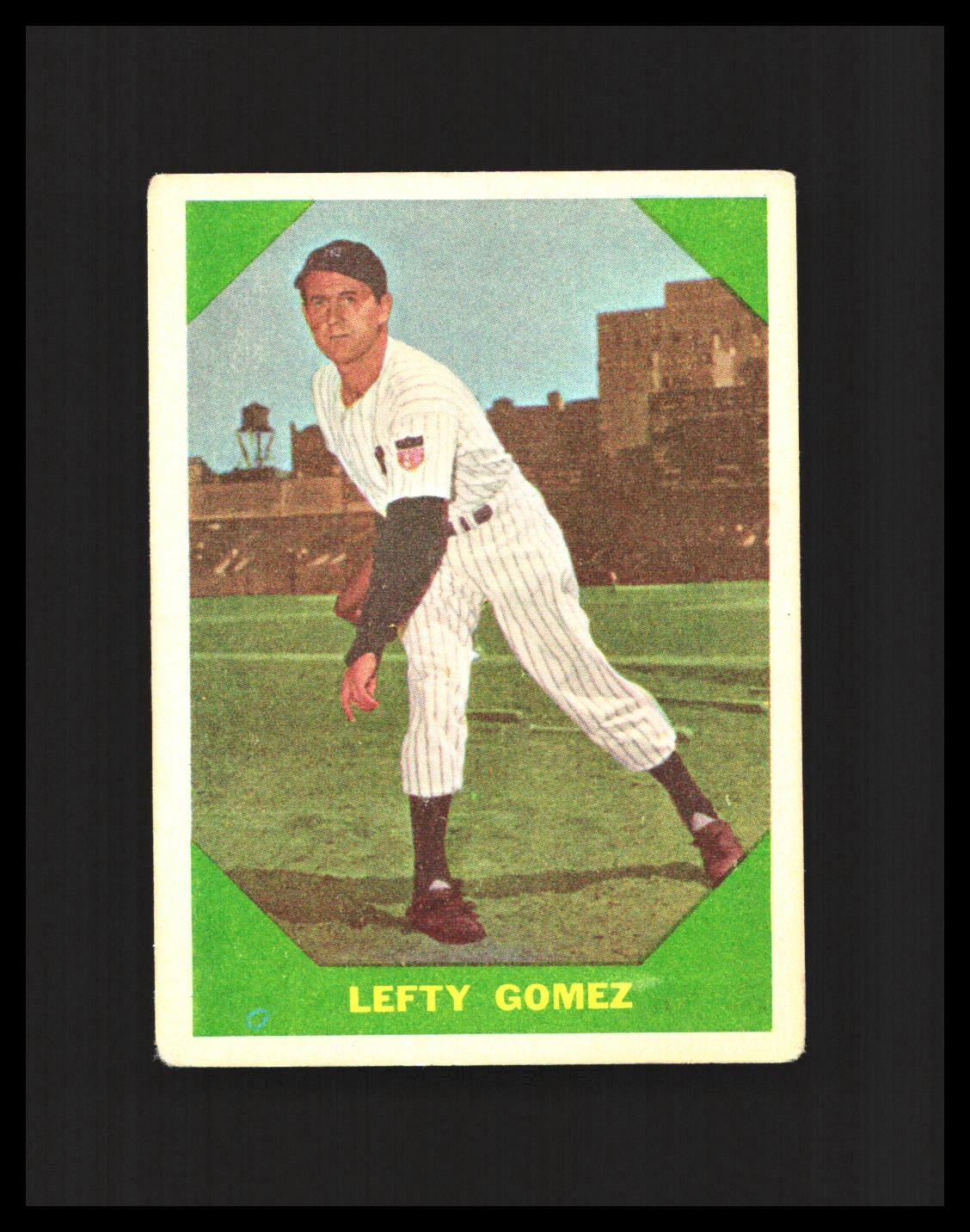 1960  Lefty Gomez - Fleer Vintage Baseball Greats #54 New York Yankees 