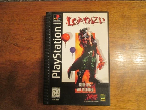 Loaded Sony PlayStation 1995 Video Game Long Box Directions Untested