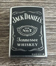 Jack Daniel’s Old No. 7 Tennessee Whiskey Zippo Lighter 2012